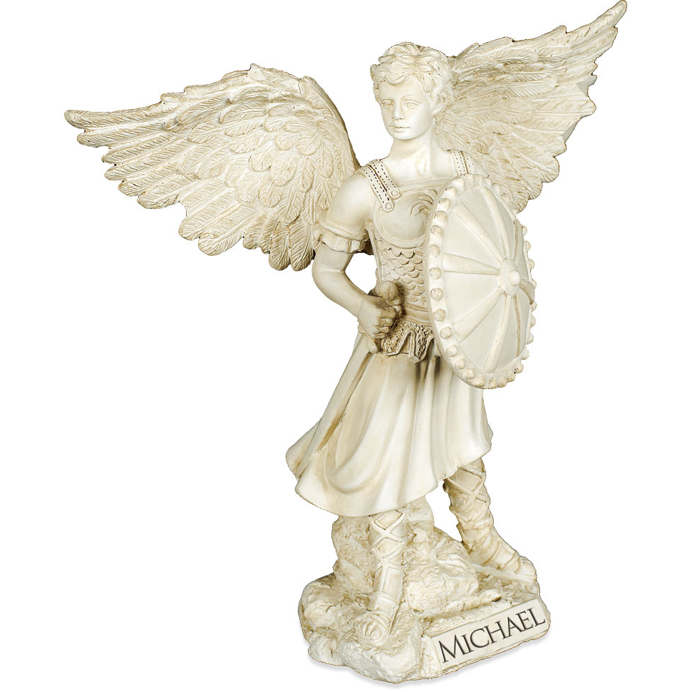 angel Michael mini statue