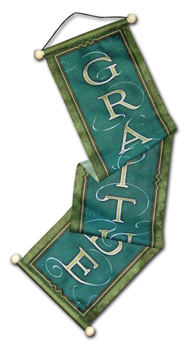 Gratitude banner