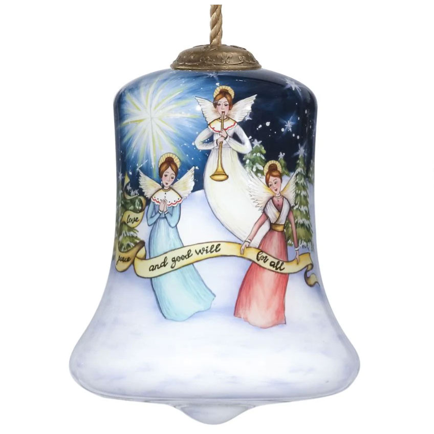 inner beauty angels and goodwill christmas ornament