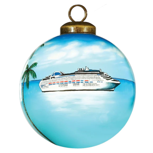 inner beauty cruise christmas ornament