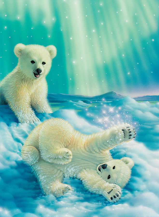 simple dream Polar Bears journal