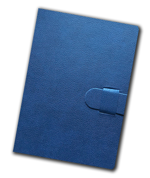 simple dream blue journal